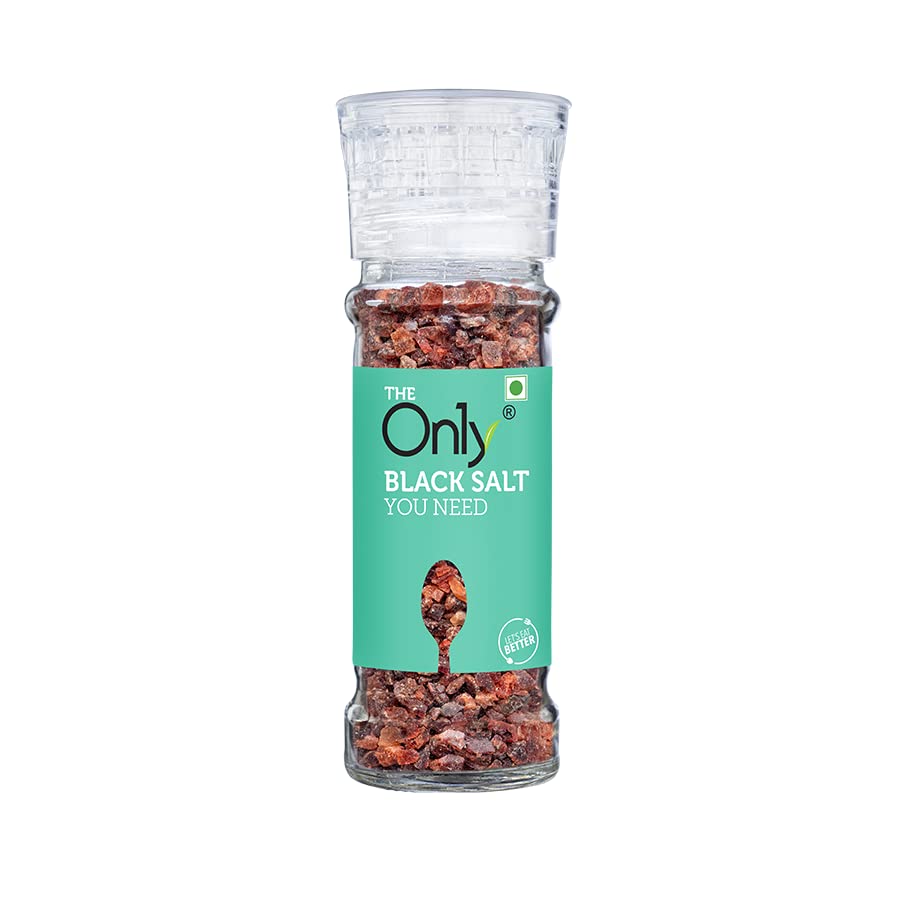 ON1Y BLACK SALT GRINDER(100G)