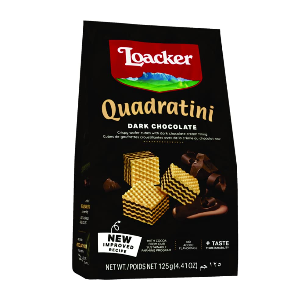 LOACKER QUAD DARK CHOCOLATE 125G