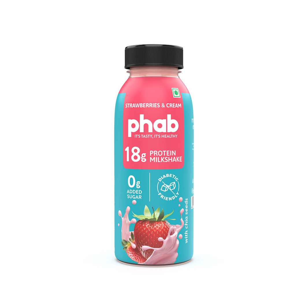 PHAB PROTEIN SHAKE STRAWBERRIES & CREAM 200 ML