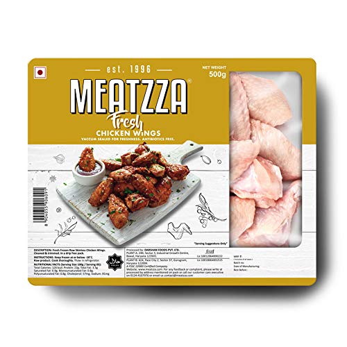 MEATZZA CHICKEN WINGS 500 GM
