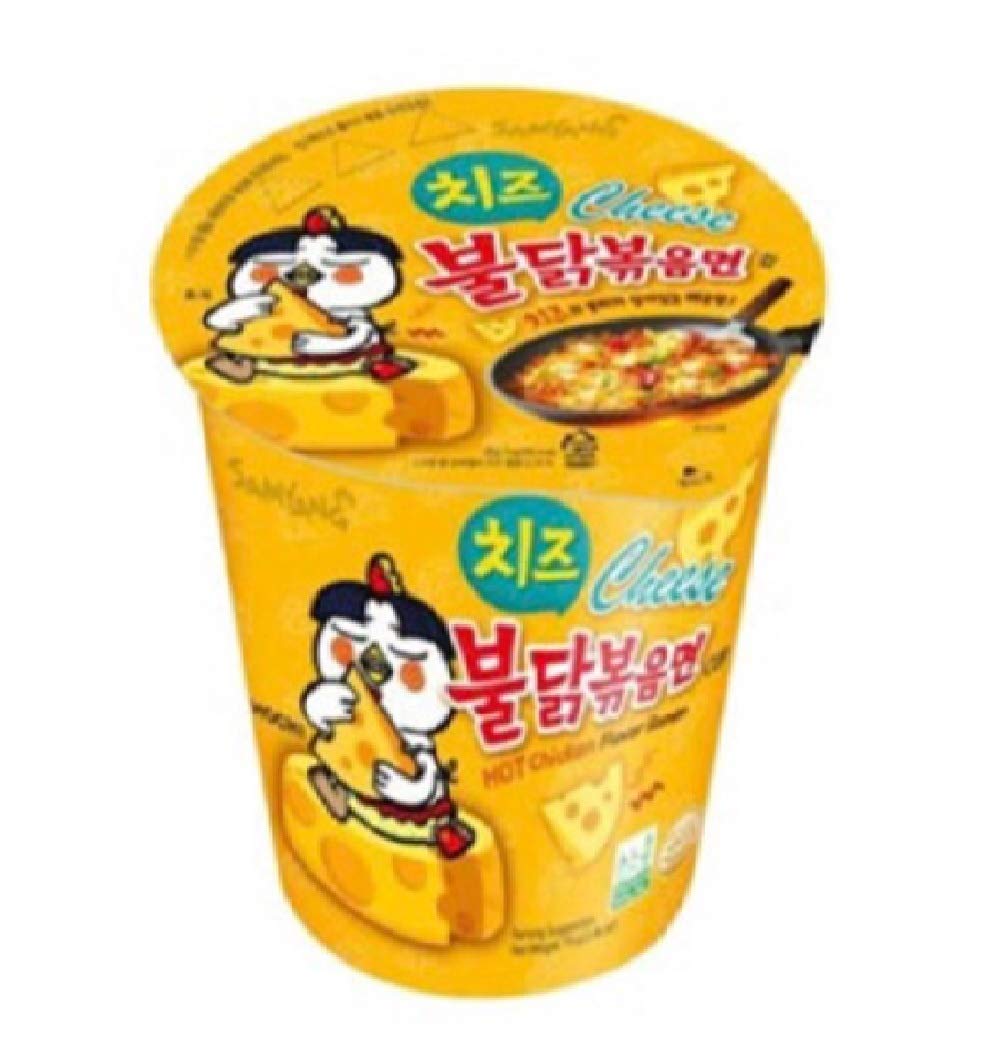 SAMYANG HOT CHICKEN FLVR CHEESE CUP 70 GM SMALL CUP