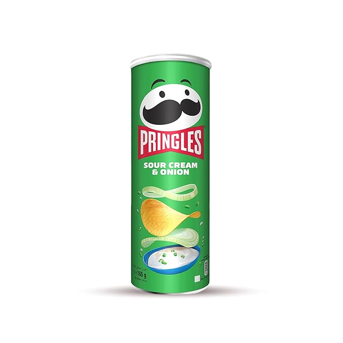 PRINGLE SOUR CRM & ONION 165G