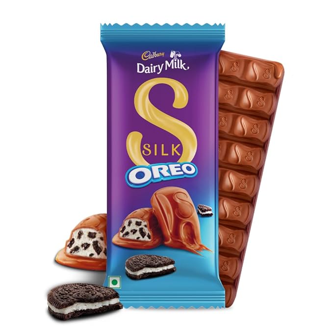 CADBURY DAIRY MILK SILK OREO 58.5 GM