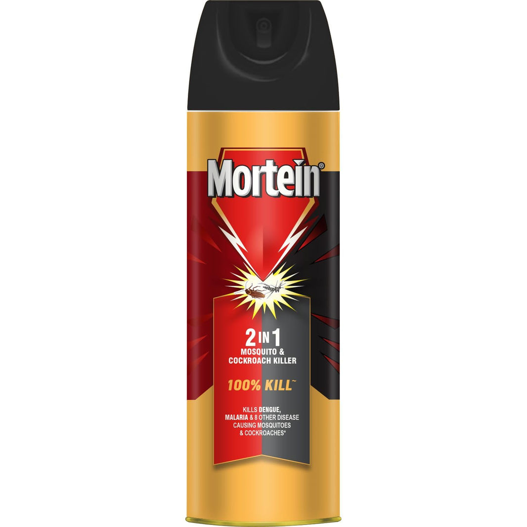 MORTEIN 2 IN 1 COCKROCHES MOSQUITOES SPRAY 200 ML