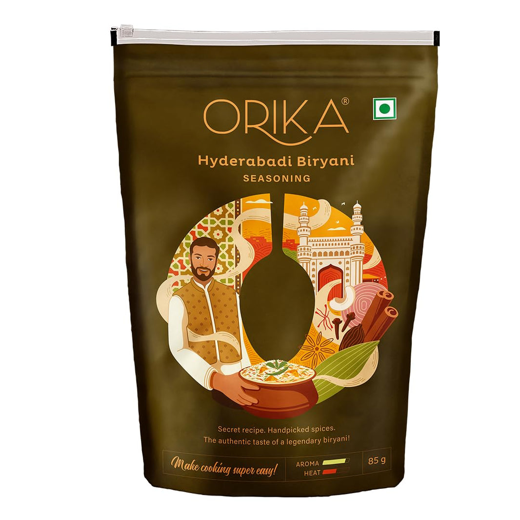ORIKA HYDERABADI BIRYANI SEASONING 75 GM