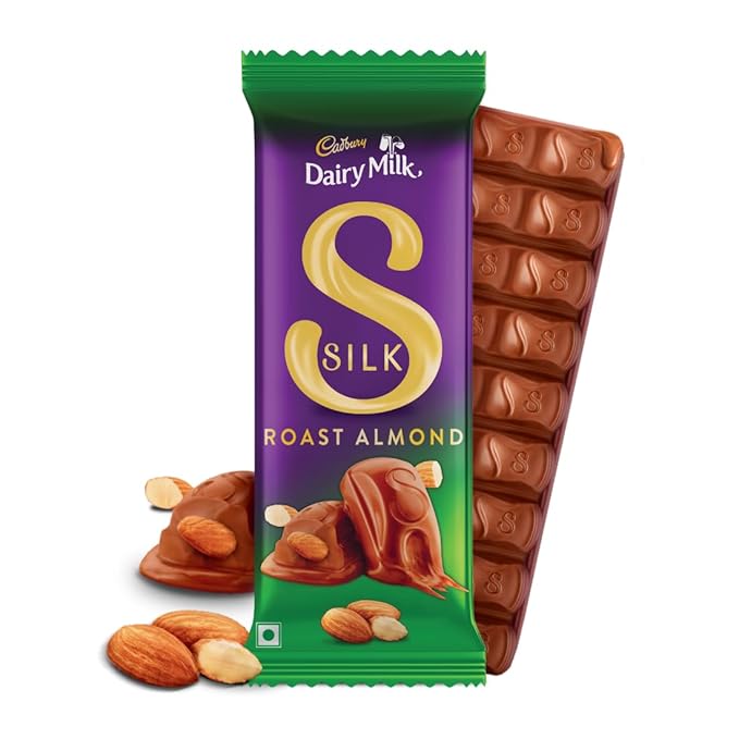 CADBURY DAIRY MILK SILK ROASTED ALMOND 52 GM
