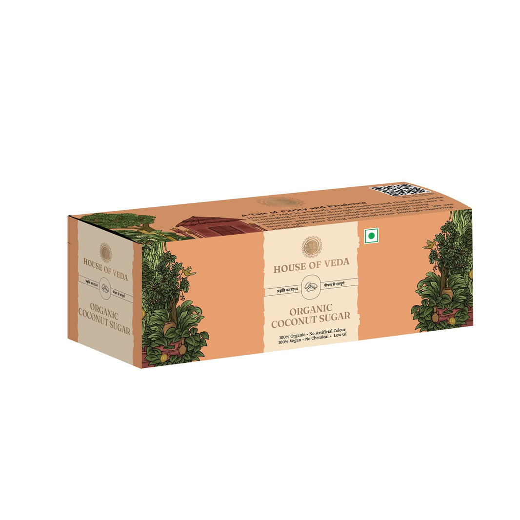 HOUSE OF VEDA ORG. COCONUT SUGAR 25N*5G=125 GM