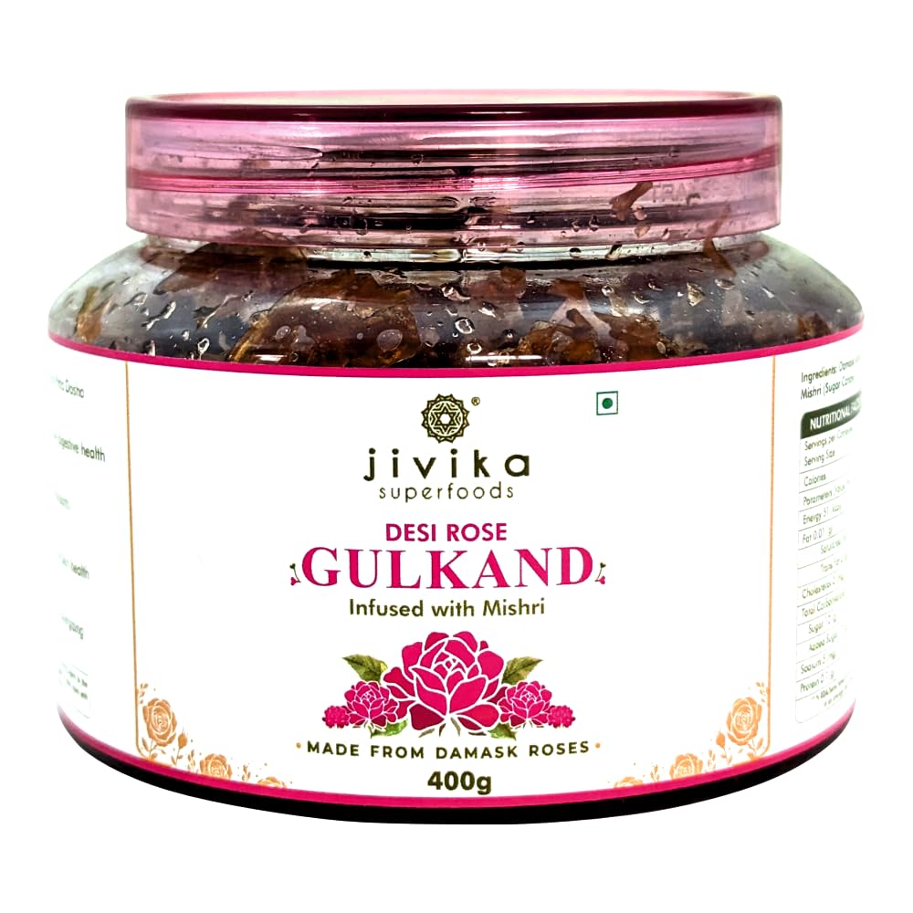 JIVIKA DESI ROSE GULKAND 400 GM
