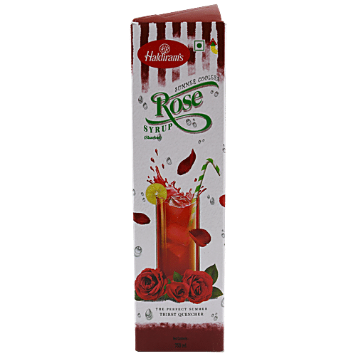 HALDIRAM SYRUP ROSE 750ML