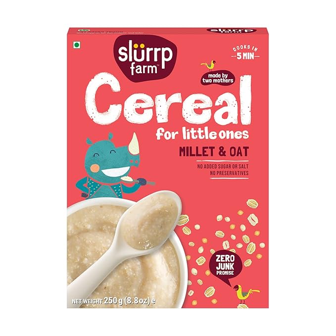SLURRP FARM MILLET & OATS PORRIDGE 250G
