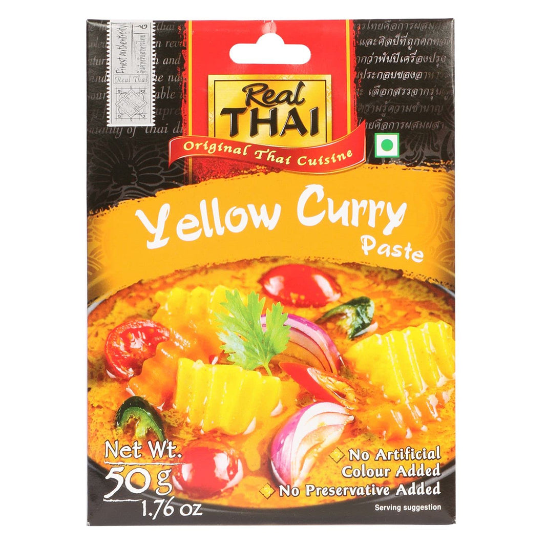 REAL THAI YELLOW CURRY PASTE 50G