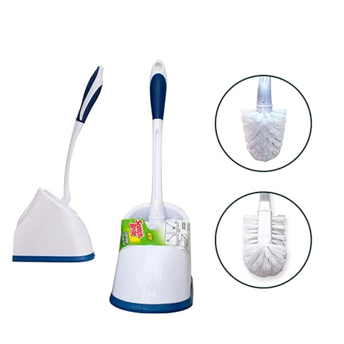 SCOTCH BRITE TOILET BRUSH WTH HOLDER