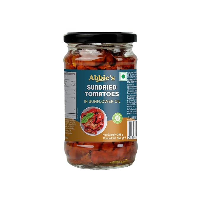 ABBIE'S SUNDRIED TOMATOES IN SUNFLOWER OIL 295 GM