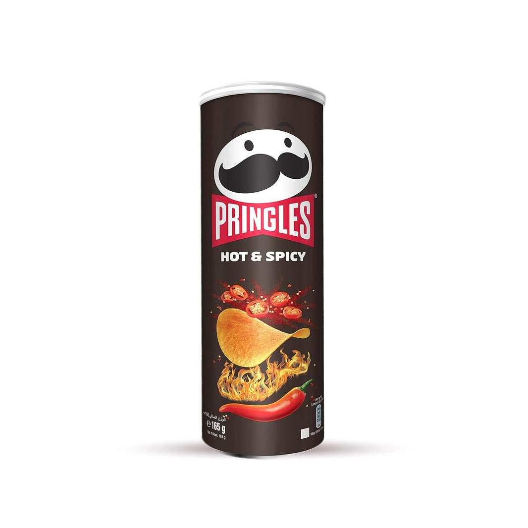 PRINGLES HOT&SPICY 165GM