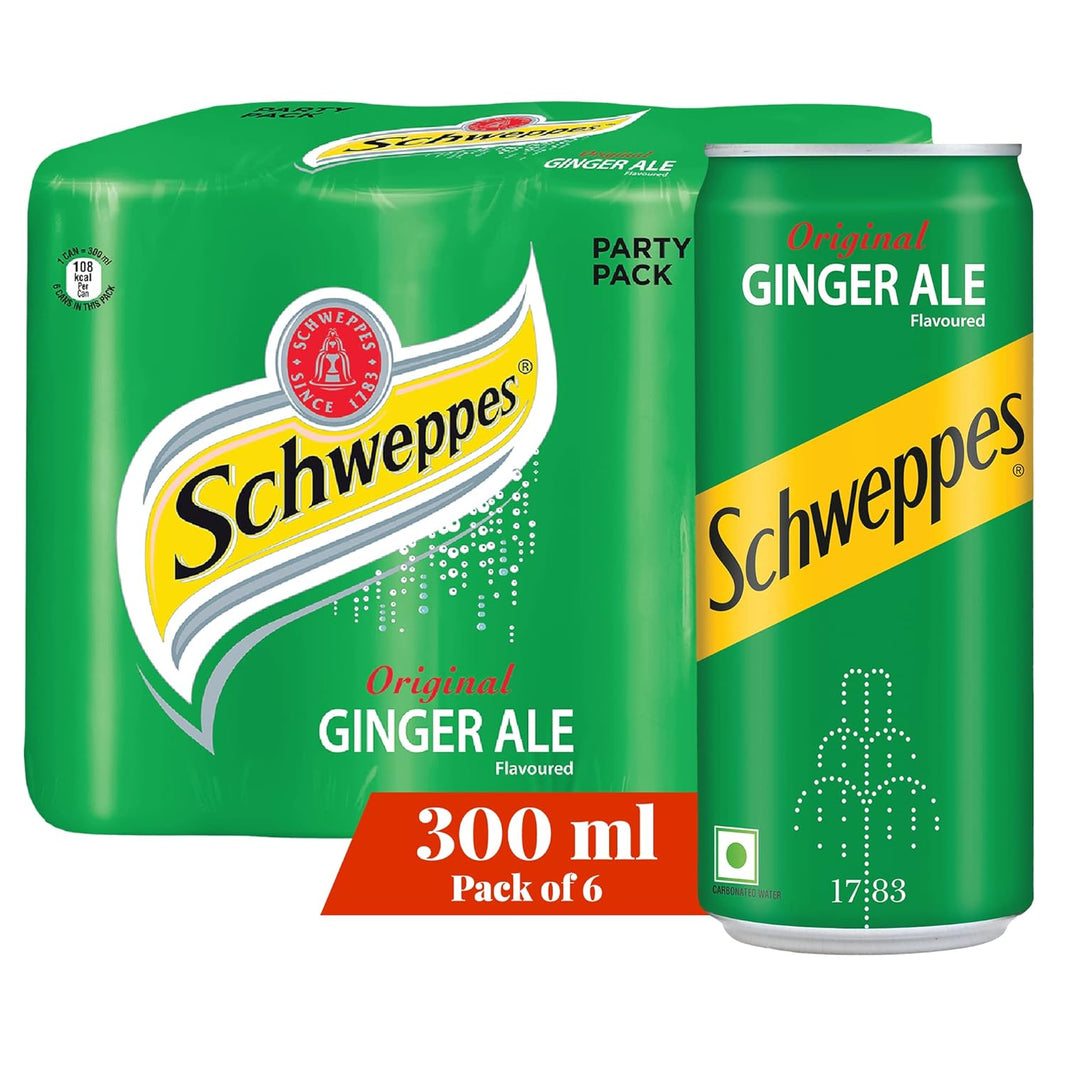 SCHWEPPES GINGER ALE 300ML CAN 50 REGULAR