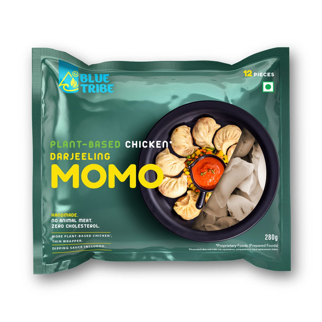 BLUE TRIBE PLANT BASED CHICKEN DARJEELING MOMO 280 GM