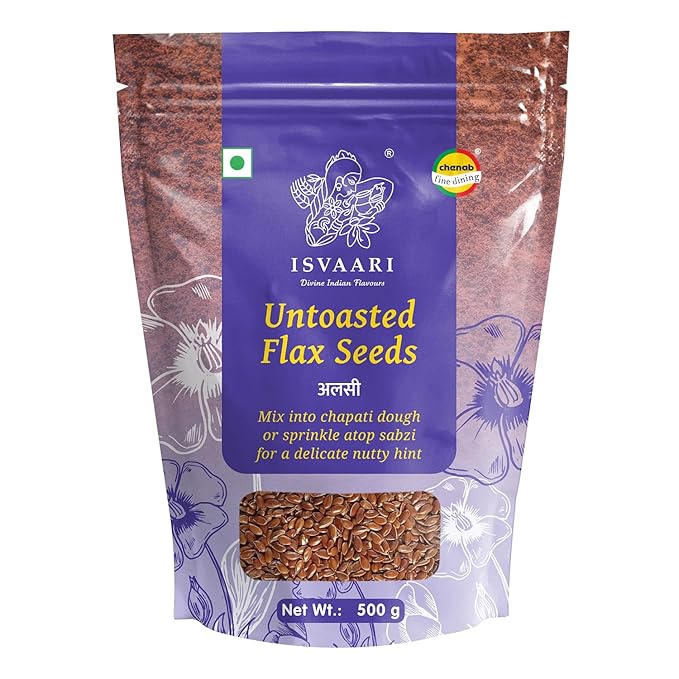ISVAARI FLAX SEEDS 500 GM