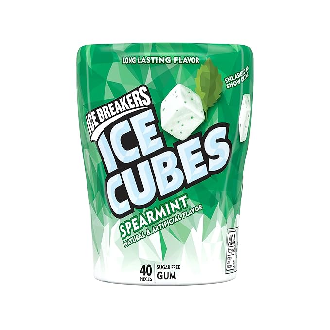 INTL ICE BREAKER MINT CUBE SPEARMNT 40P