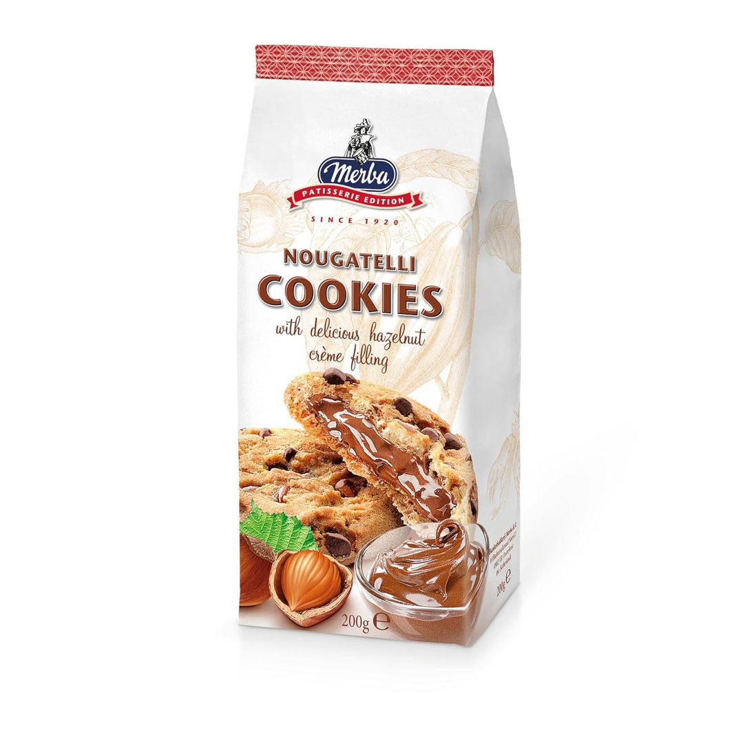 MERBA NOUGATELLI COOKIES 200 GM