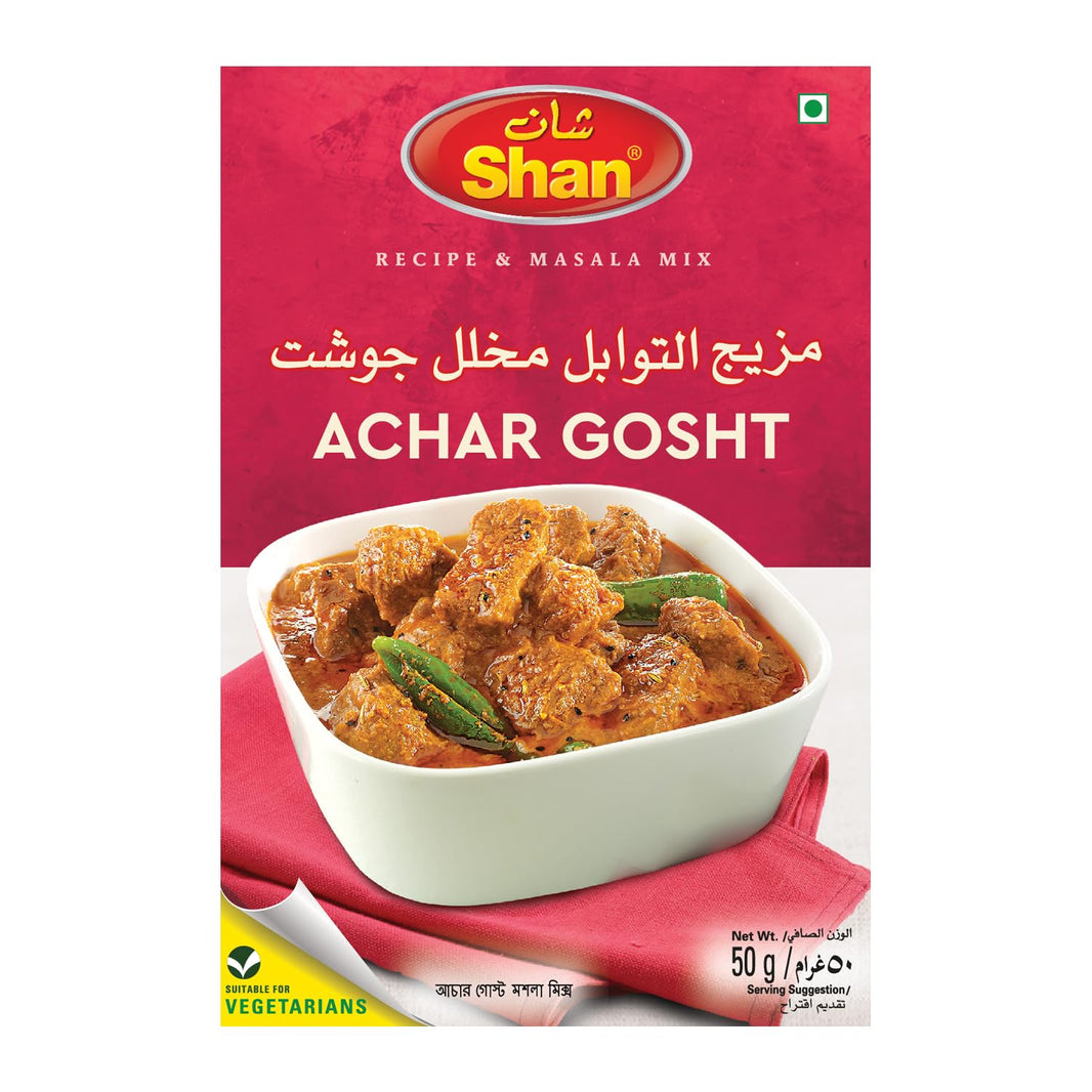 SHAN READYMIX ACHAR GHOST CURRY MIX 60g