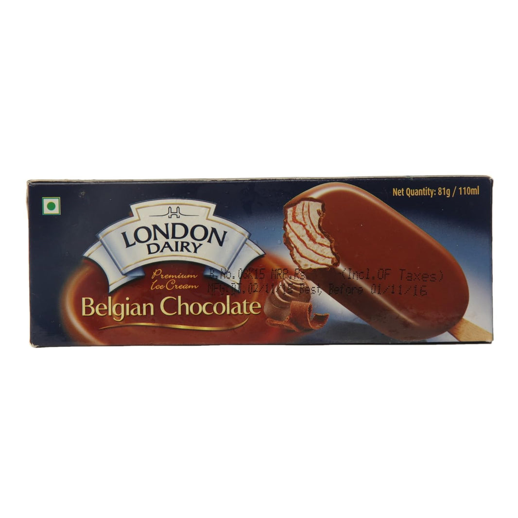 LONDON DAIRY ICE CRM BELGIAN CHOCO 110ML