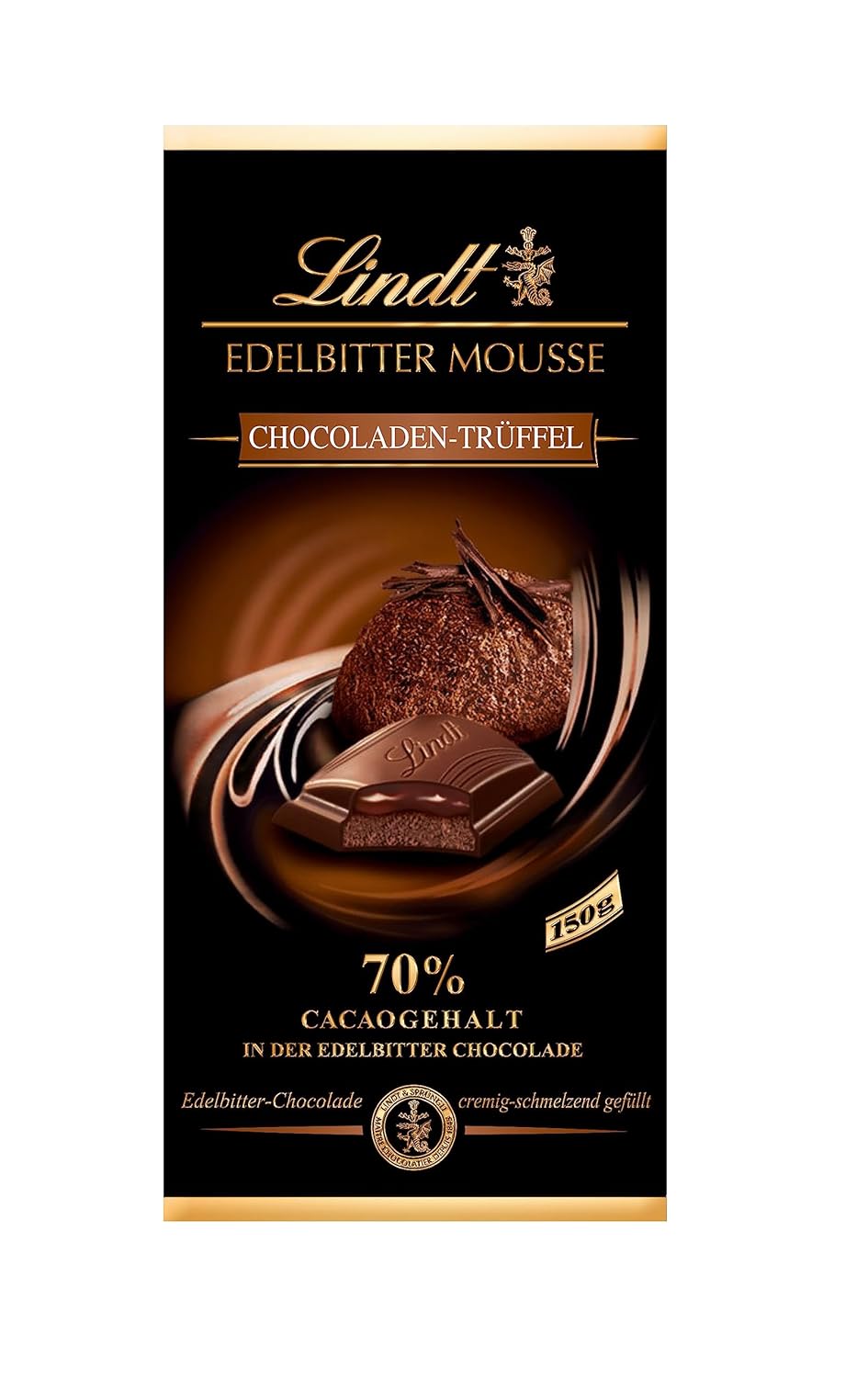 LINDT EDELBITTER MOUSSE CHOCO TRUFFLE 150G