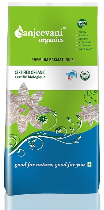 SHUDH SANJEEVANI PREMIUM BASMATI RICE 1 KG