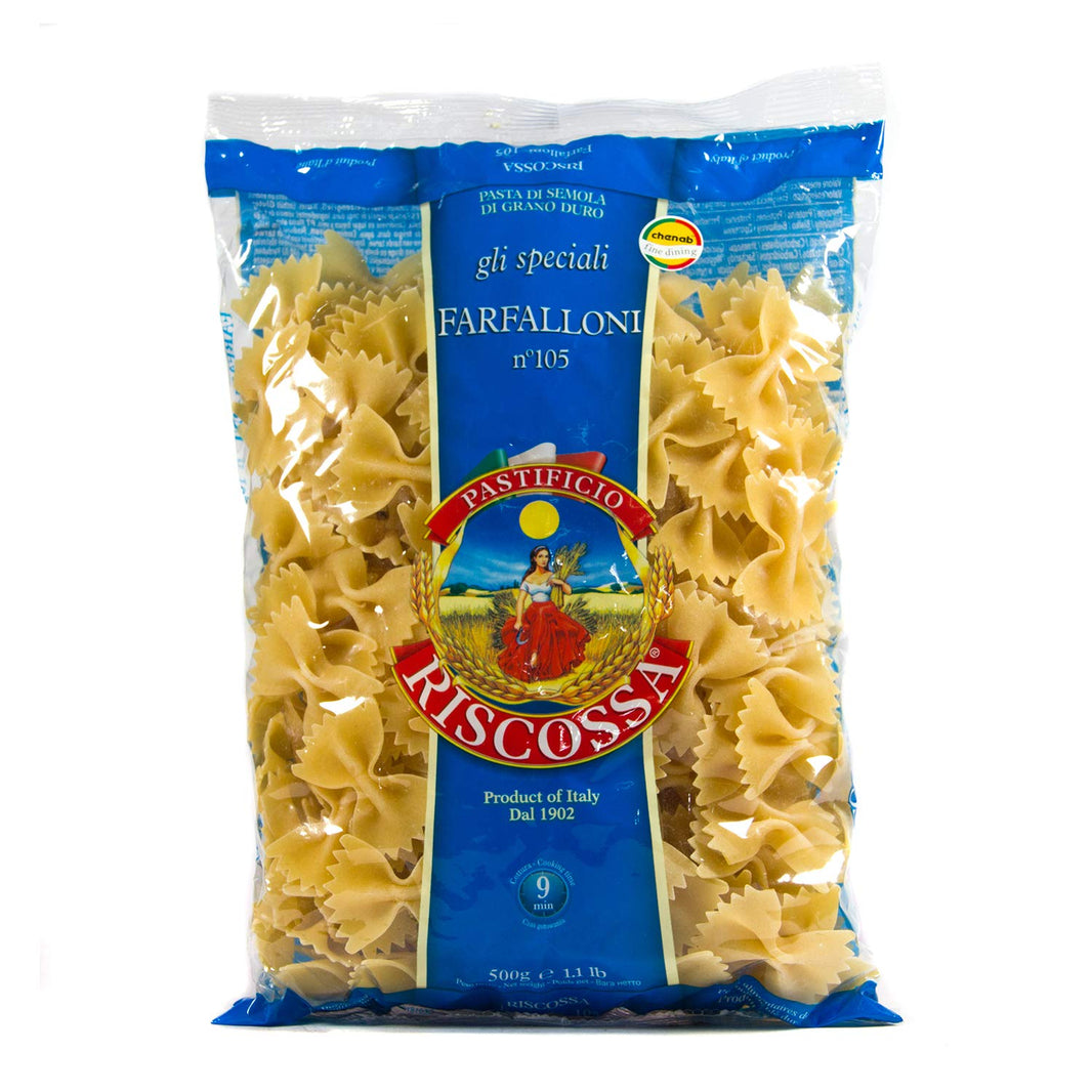 RISCOSSA FARFALLONI PASTA 500 GM