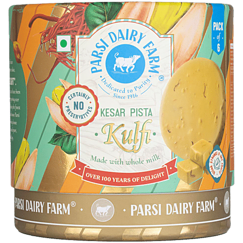 PARSI DAIRY ICECRM KESAR PISTA KULF 600G