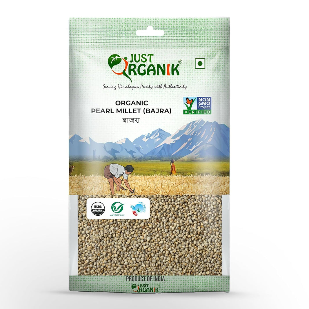 JUST ORGANIC PEARL MILLIT BAJRA WHOLE