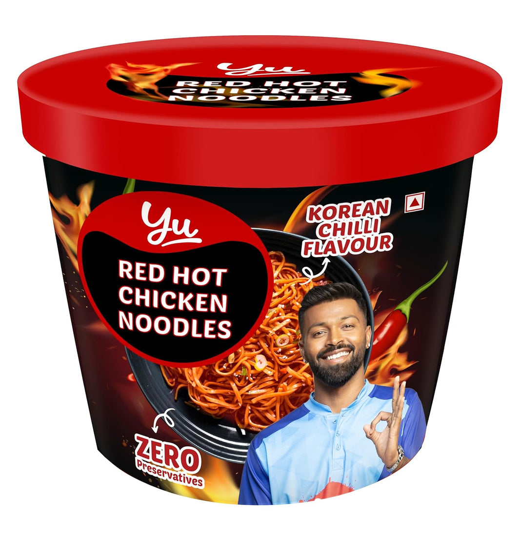 YU RED HOT CHICKEN NOODLES