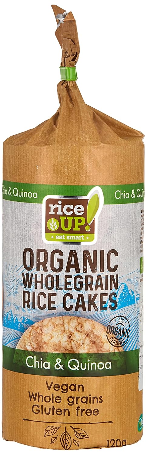 RICEUP BIO ORGANIC RCE CKS CH QNS V 120G