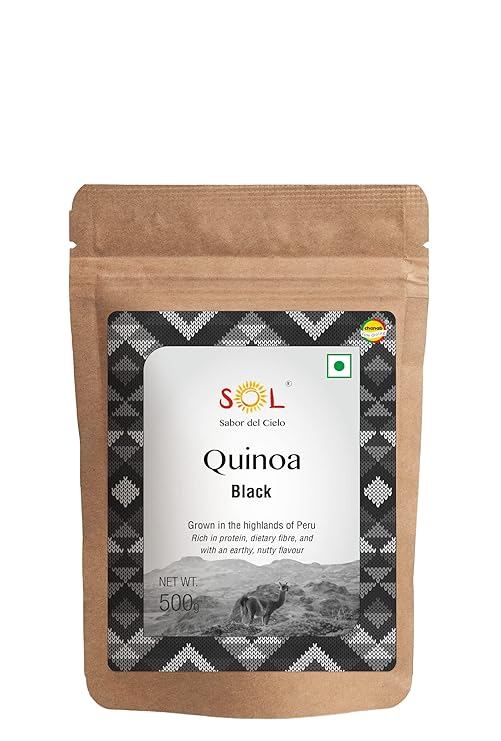 SOL BLACK QUINOA 500 GMS