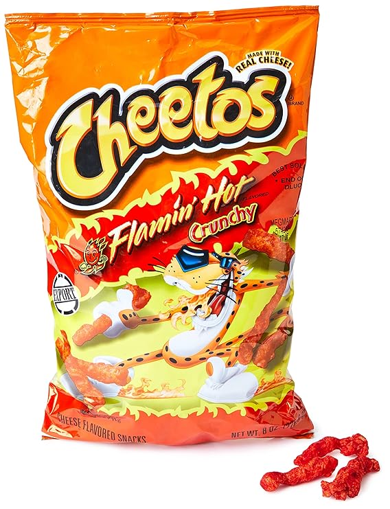 INTL CHEETOS SNK FLAMIN HOT CRNHY 226.8G