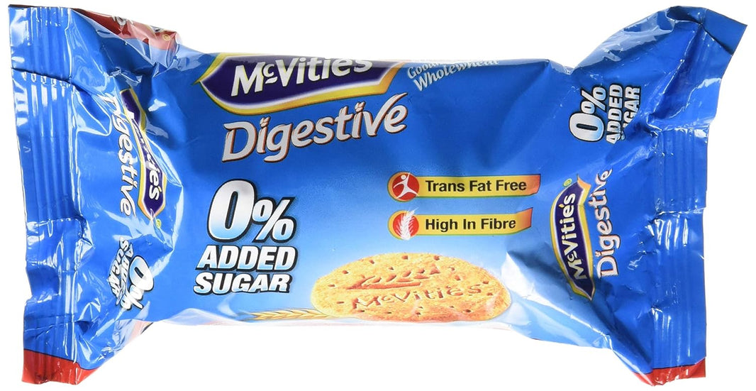 MCVITIES DIGESTIVE 0ADDED SUGAR 75 GM