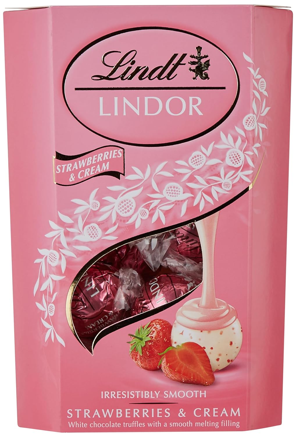 LINDT LINDOR LIMITED EDIITION STAWBERY N CREAM 200 GM