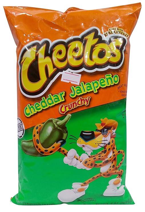 CHEETOS CHEDDAR JALAPENO CRUNCHY 226.8G