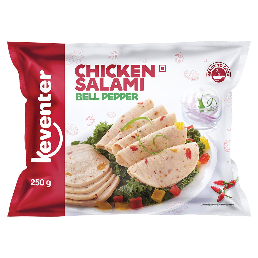 KEVENTER CHICKEN SALAMI BELL PEPPER 250GM