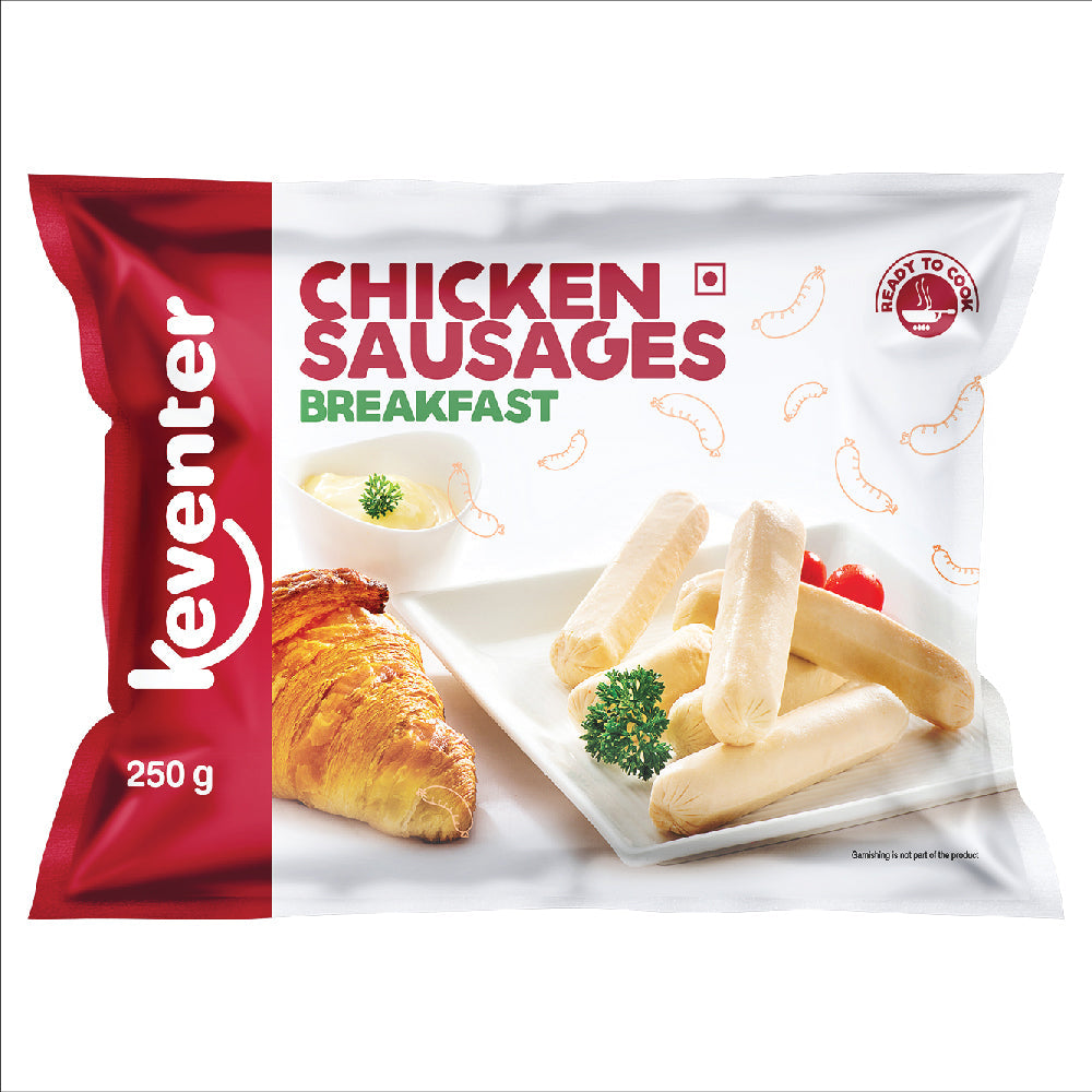 KEVENTER CHICKEN SAUSAGES BREAKFAST 250G