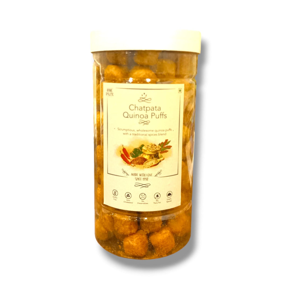 HOME DELITE CHATPATA QUINOA PUFFS