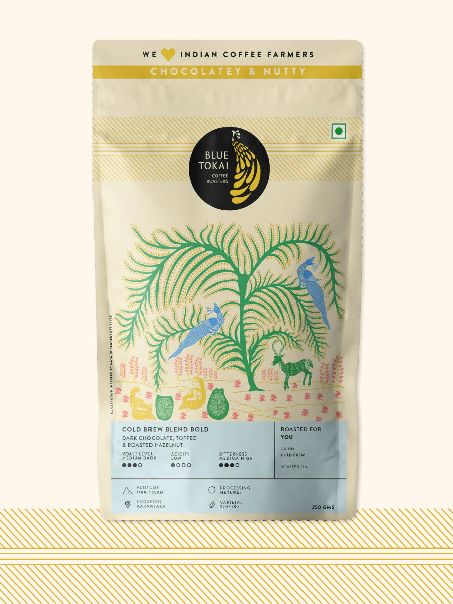 BLUE TOKAI COLD BREW BLEND- BOLD 250 GM