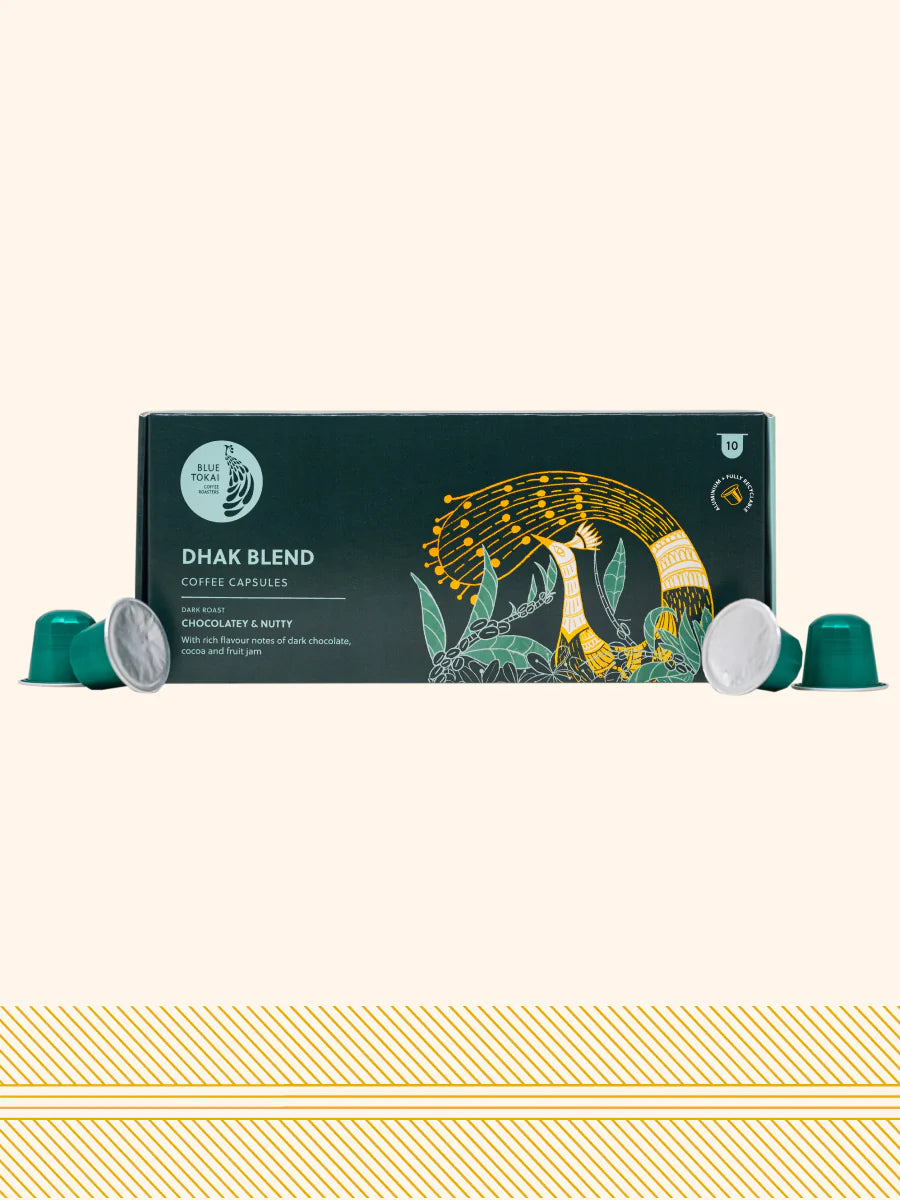 BLUE TOKAI DHAK BLEND COFFEE CAPSULES 10S