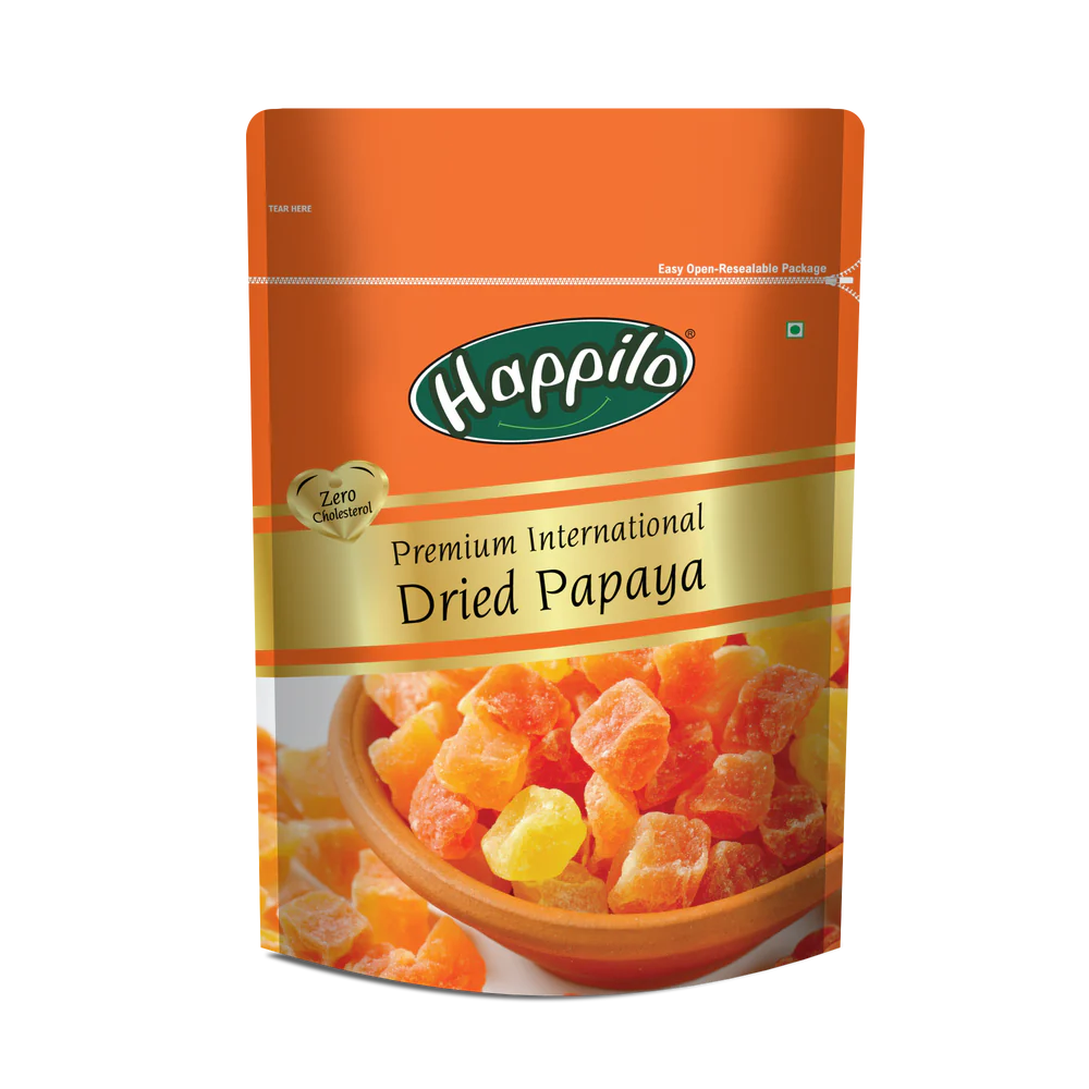 HAPPILO PREMIUM DRIED PAPAYA 200 GM