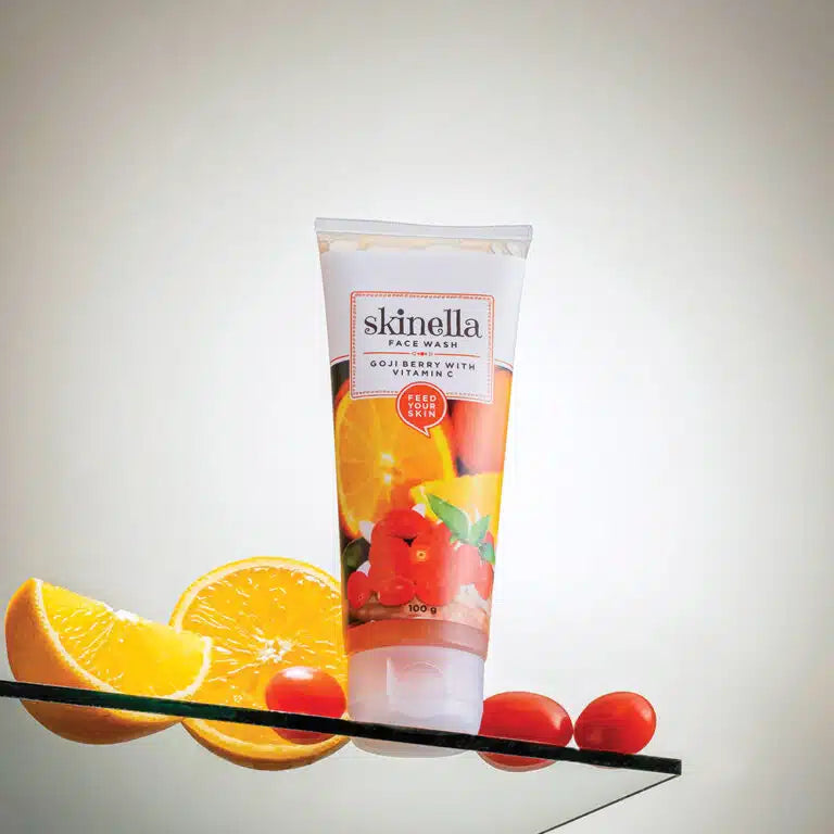SKINELLA GOJI BERRY WITH VITAMIN C FACE WASH 100G