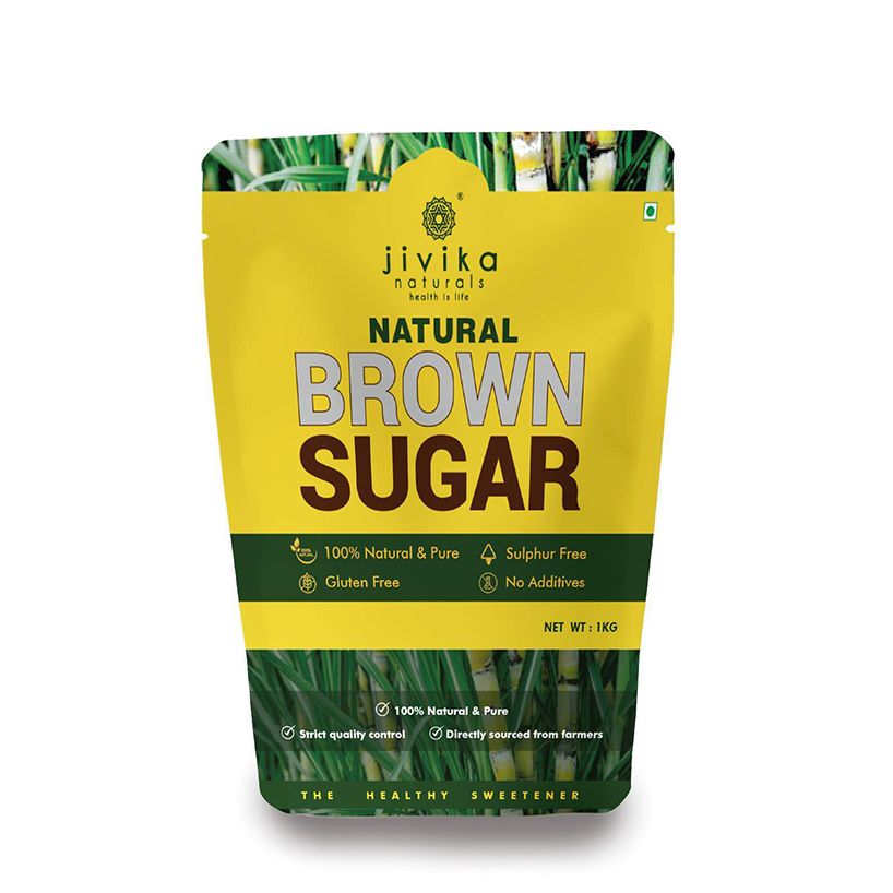 JIVIKA NATURAL BROWN SUGAR 1 KG