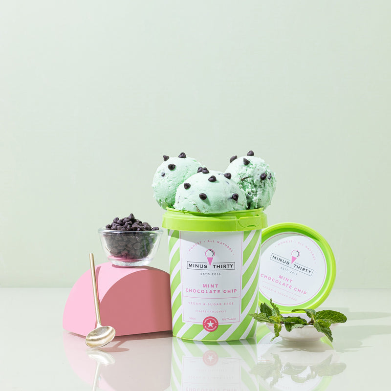 MINT CHOCOLATE CHIP VEGAN & SUGAR FREE 500ML