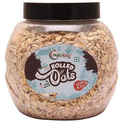 NUTRIORG ROLLED OATS 500G