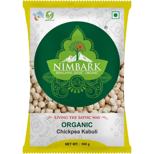NIMBARK ORGANIC CHICKPEA KABULI 500G
