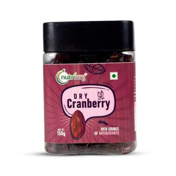 NUTRIORG DRY CRANBERRY 150GM