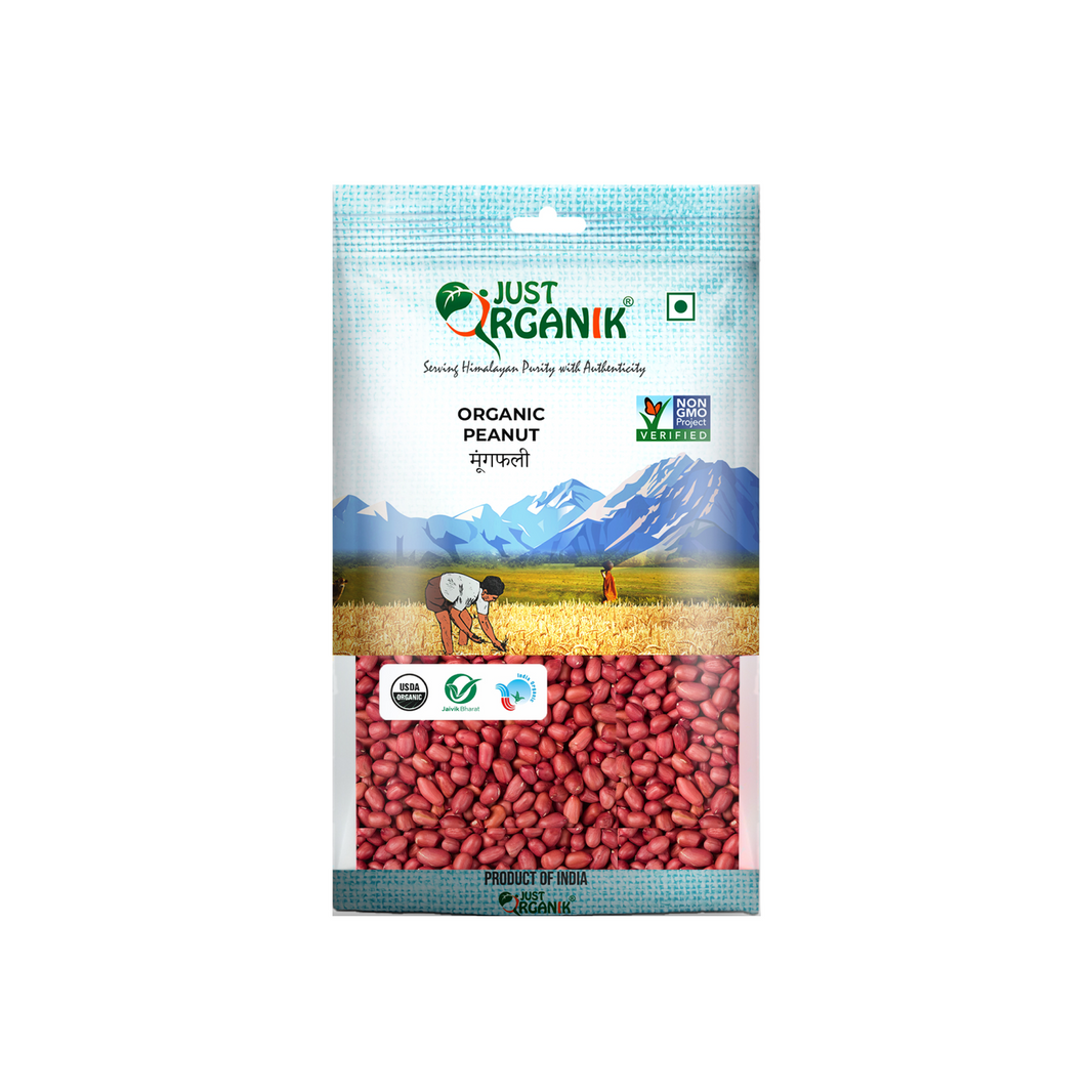 JUST ORGANIC PEANUT 500G
